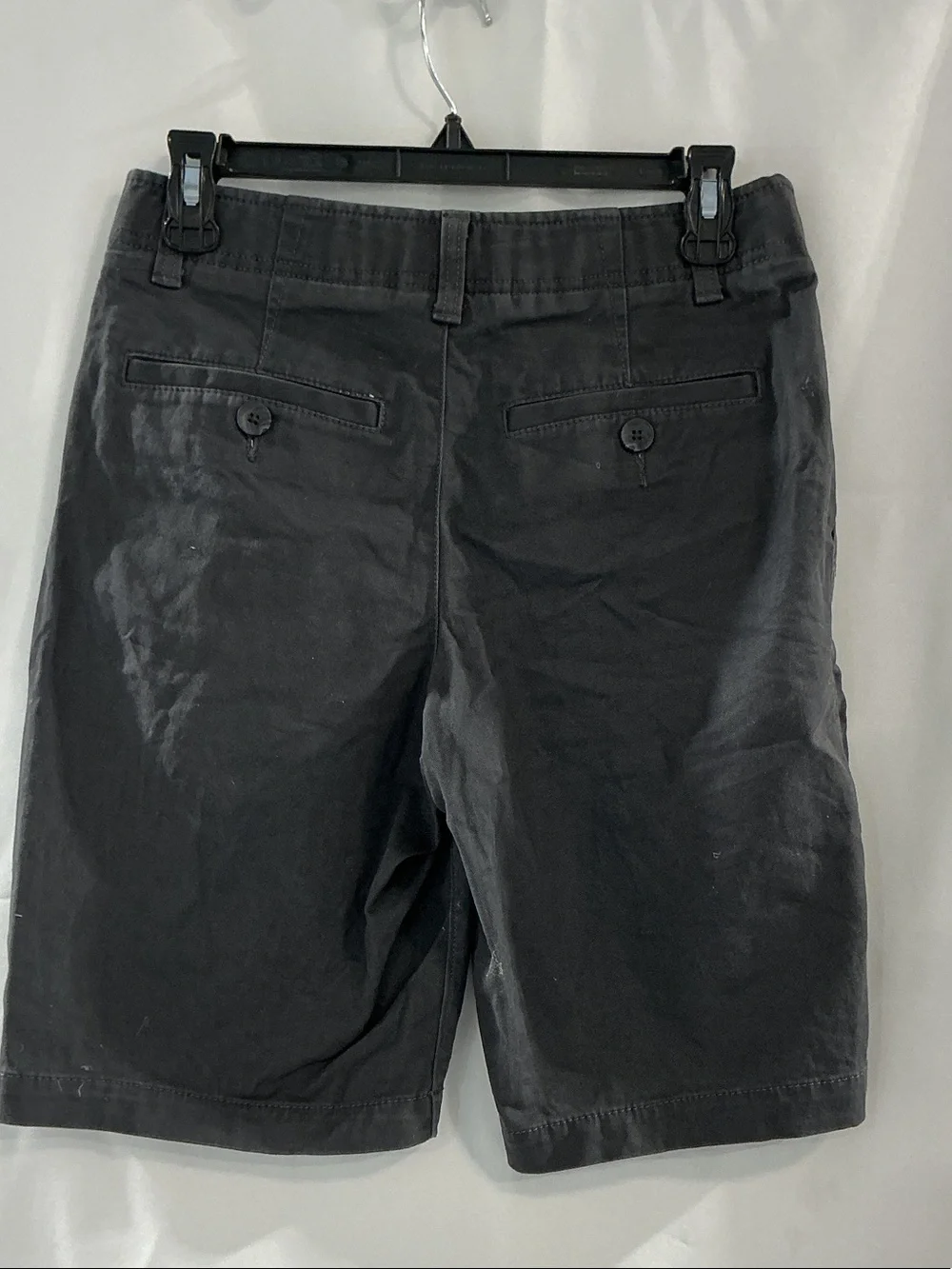 urban pipeline MaxFlex Black Flat-Front Men's Shorts